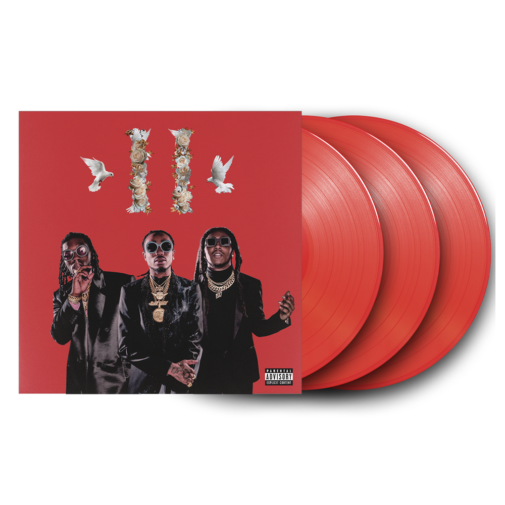 Migos CULTURE II レコード US 3LP Migos - Culture II 3LP Vinyl - Motown Records