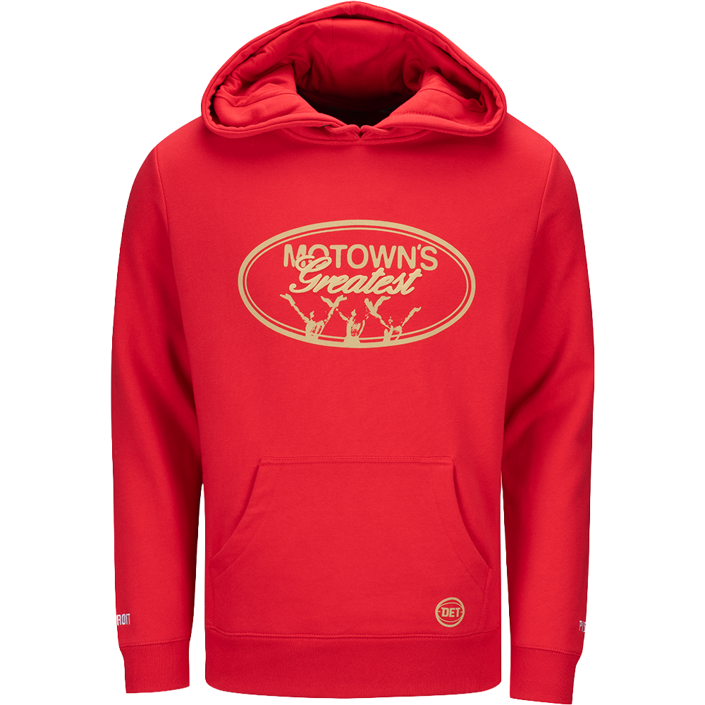 Pistons x Motown's Greatest Red Hoodie - Motown Records