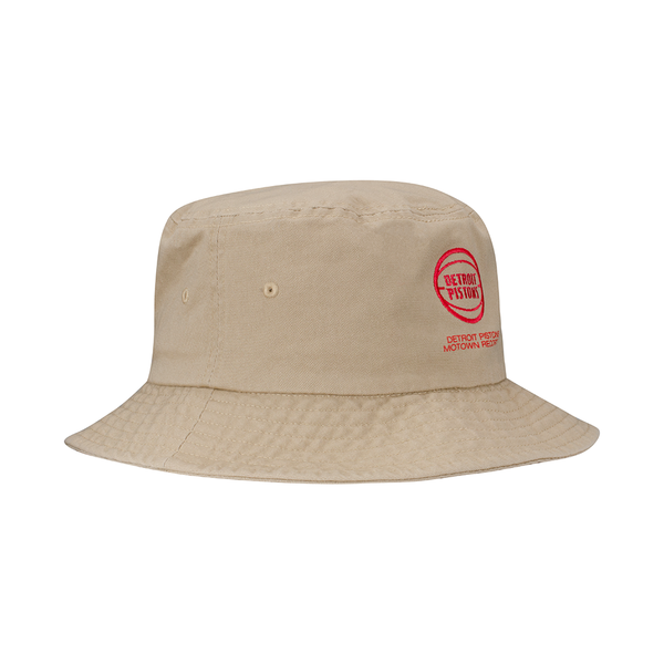 Pistons x Motown Embroidered Sand Bucket Hat Motown Records