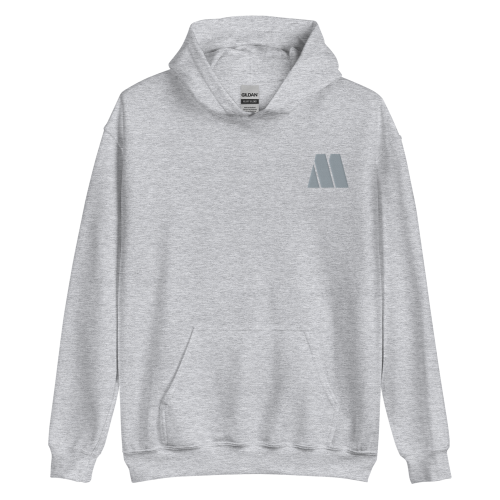 Logo Tonal Hoodie - Sport Grey