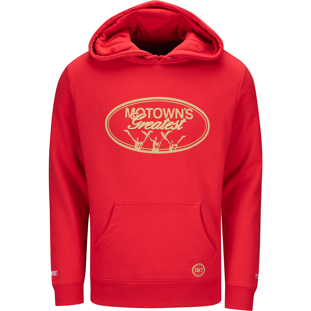 Pistons x Motown’s Greatest Red Hoodie