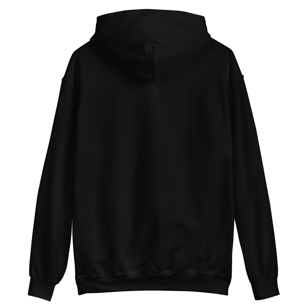 Logo Tonal Hoodie - Black back