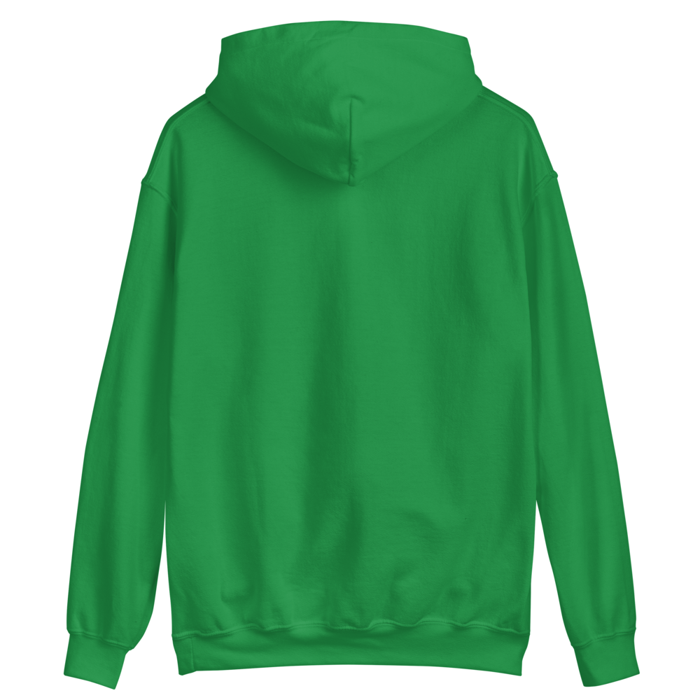 Logo Tonal Hoodie - Green back