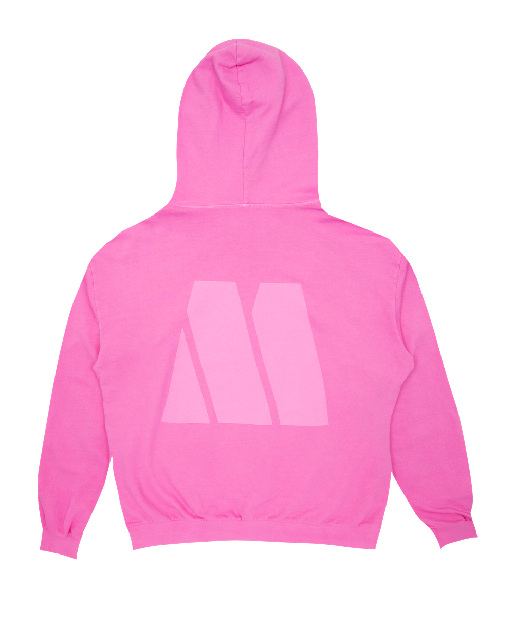 Pink Motown Essentials Hoodie Back