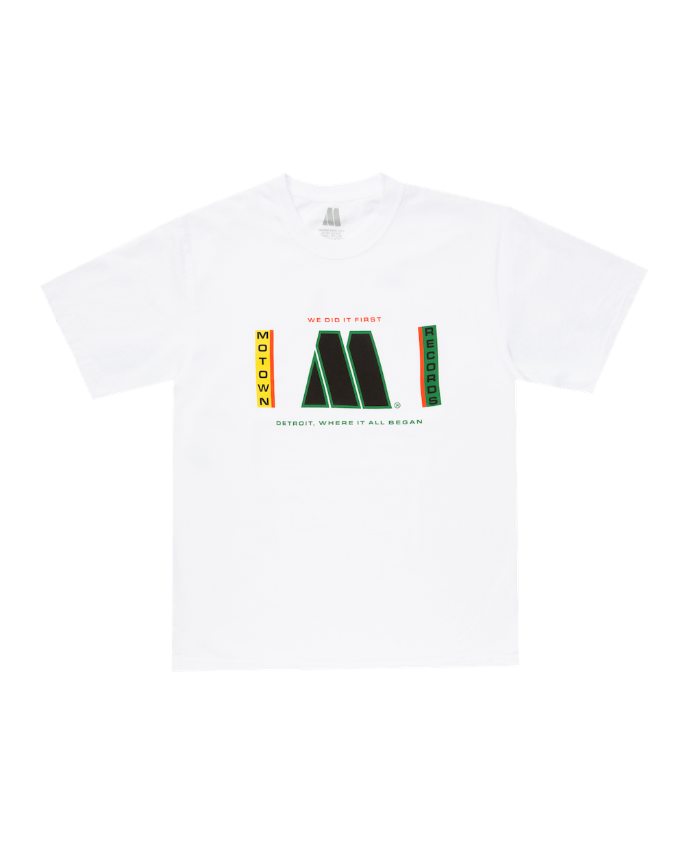 White "We Did It First" Tee