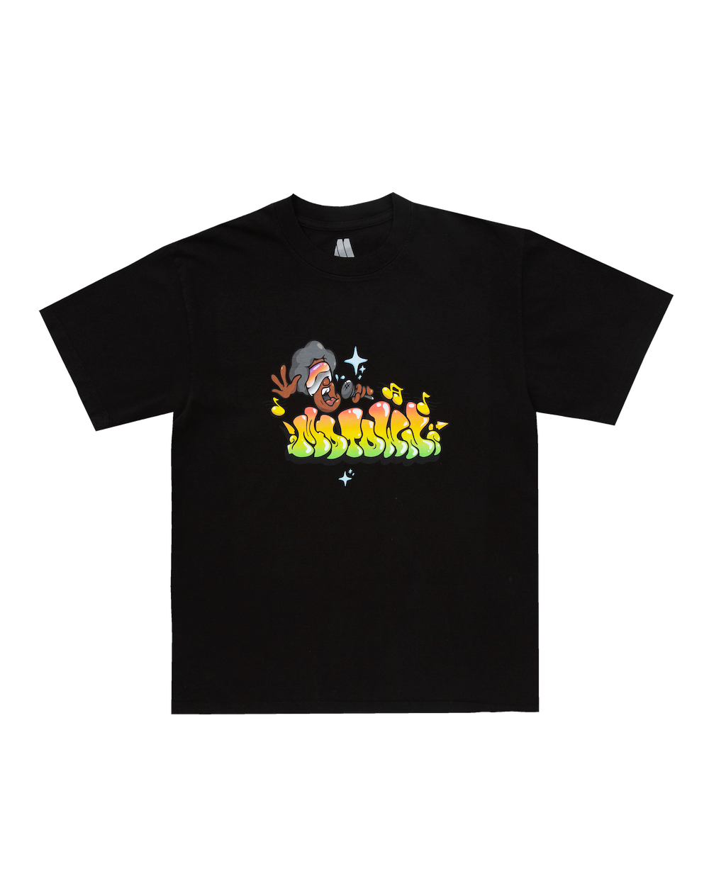 Black "Post" Motown Tee