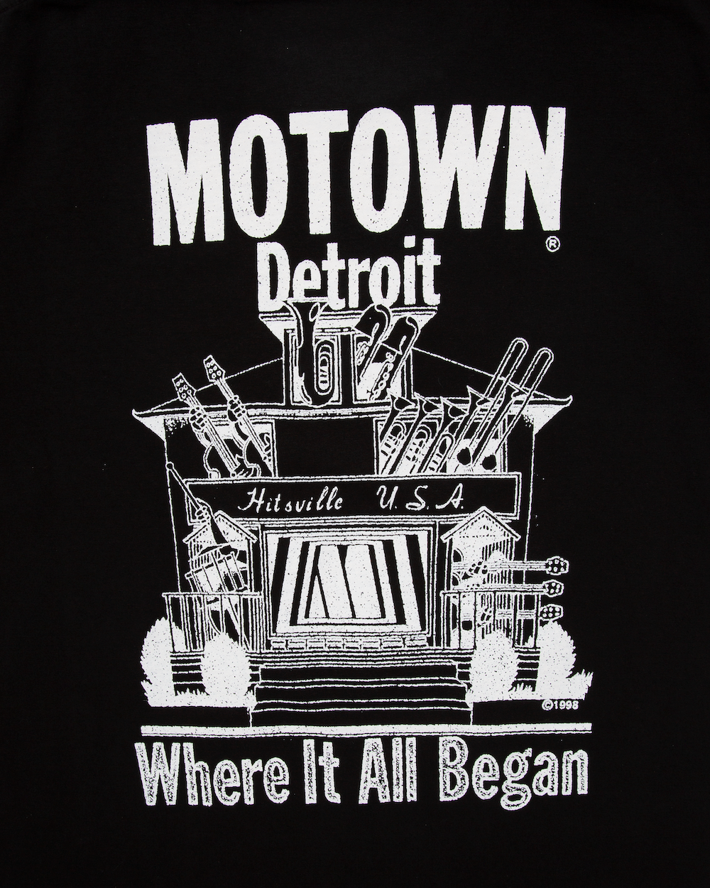 Black "Where It All Began" Tee Back