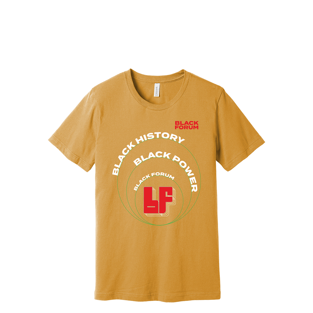 Black History Month Mustard T-Shirt - Motown Records