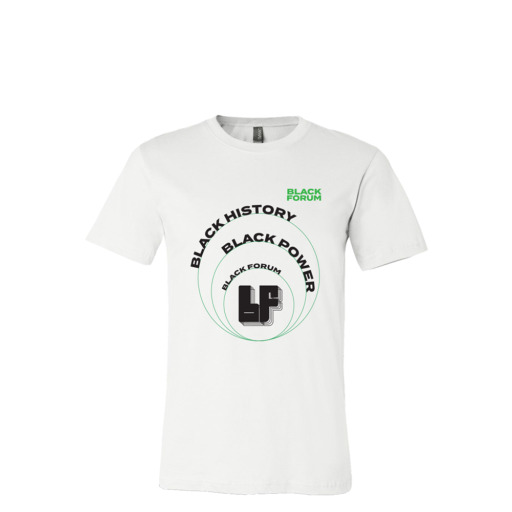 Black History Month White T-Shirt