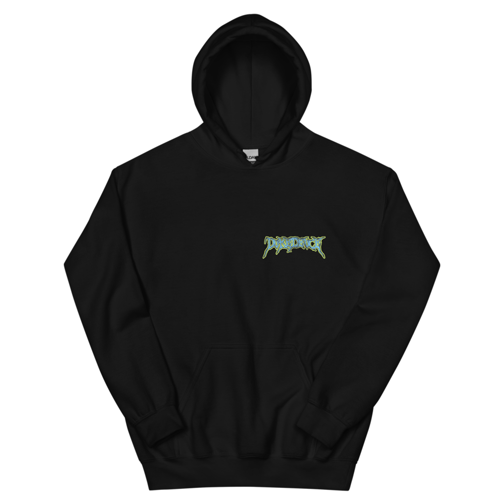 Neon Skeleton Biker Hoodie