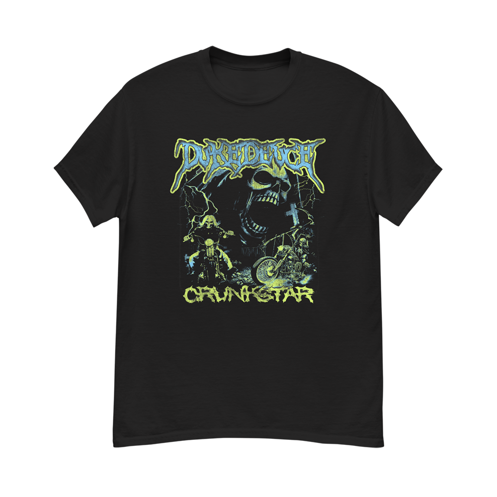 Neon Skeleton Biker T-Shirt