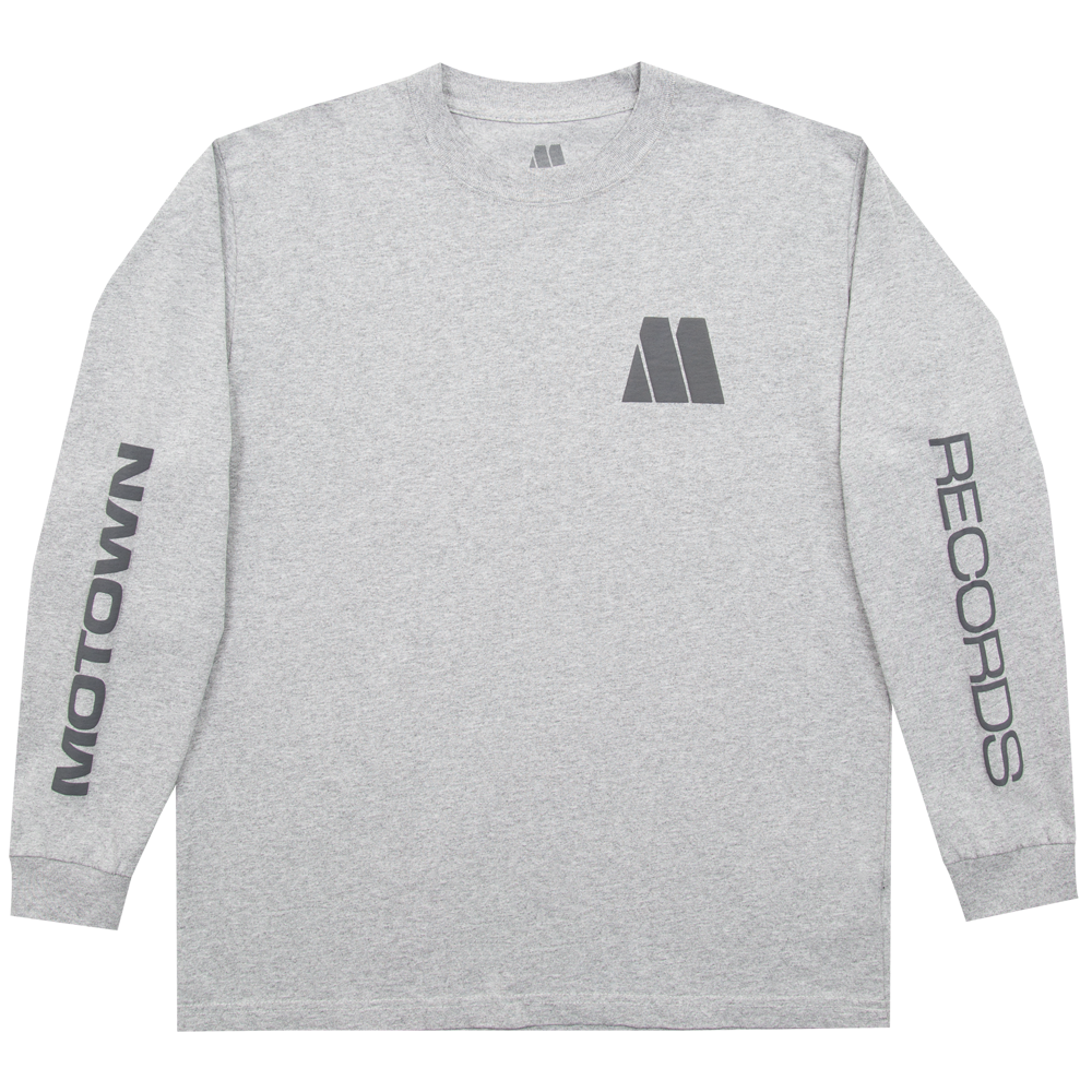 Grey Motown Essentials Long Sleeve Front