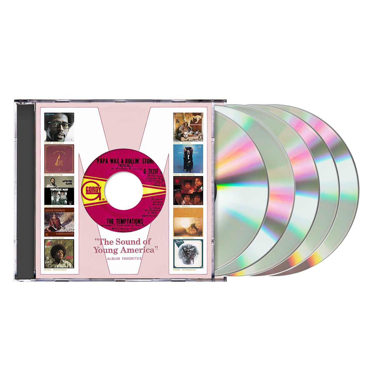 THE COMPLETE MOTOWN SINGLES VOLUME 12B: 1972 CD BOX SET