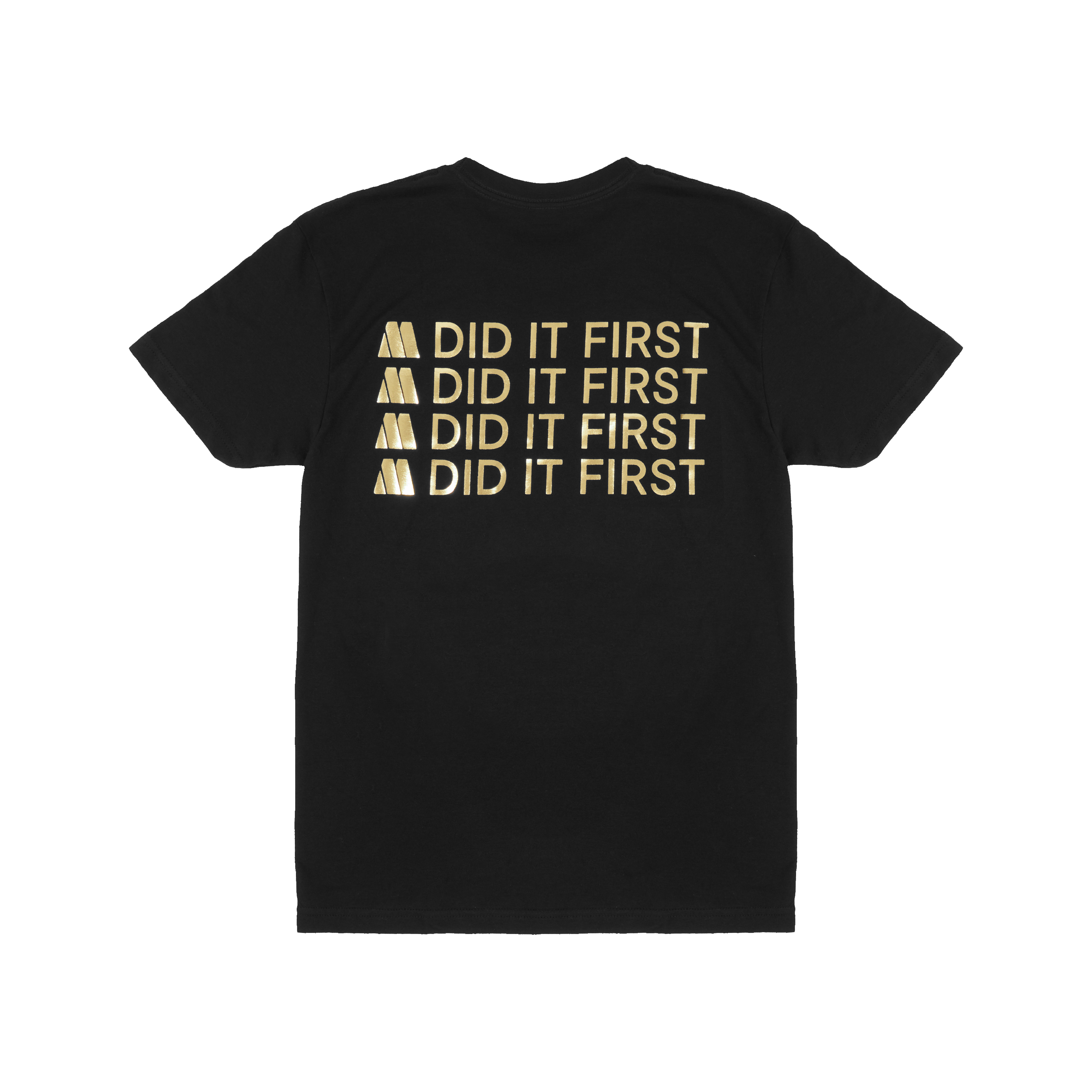 Motown Gold Foil T-Shirt Back