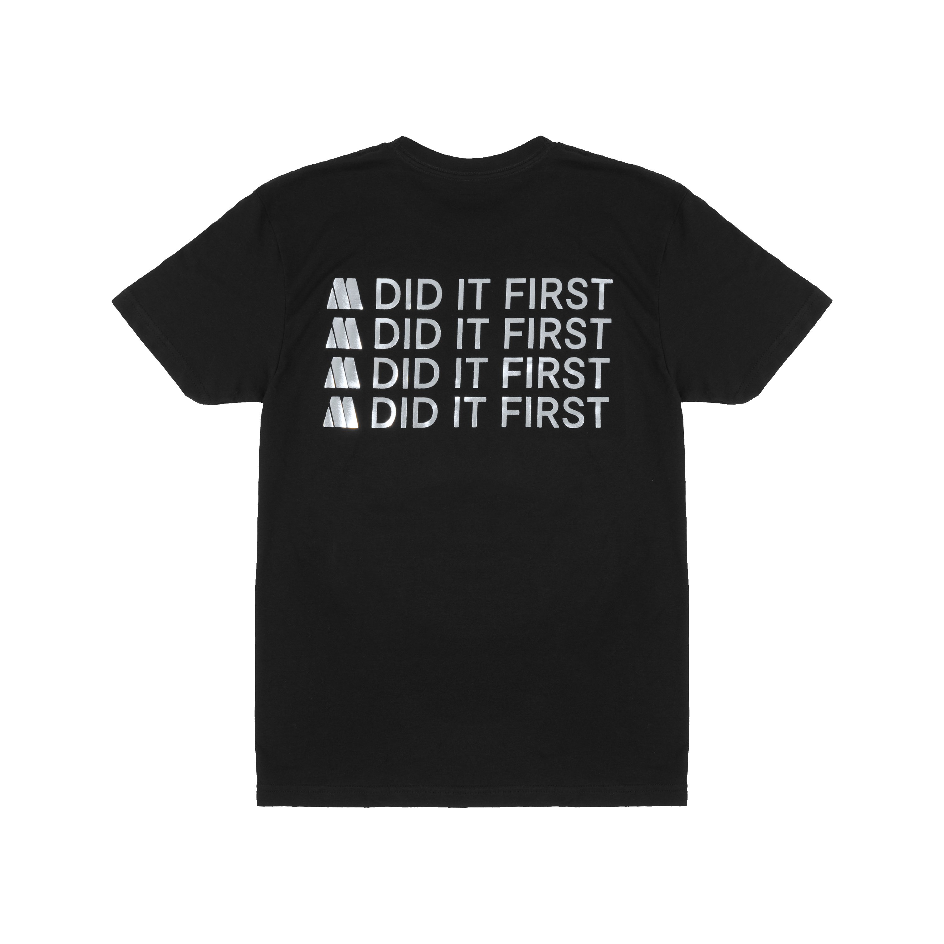 Motown Silver Foil T-Shirt Back