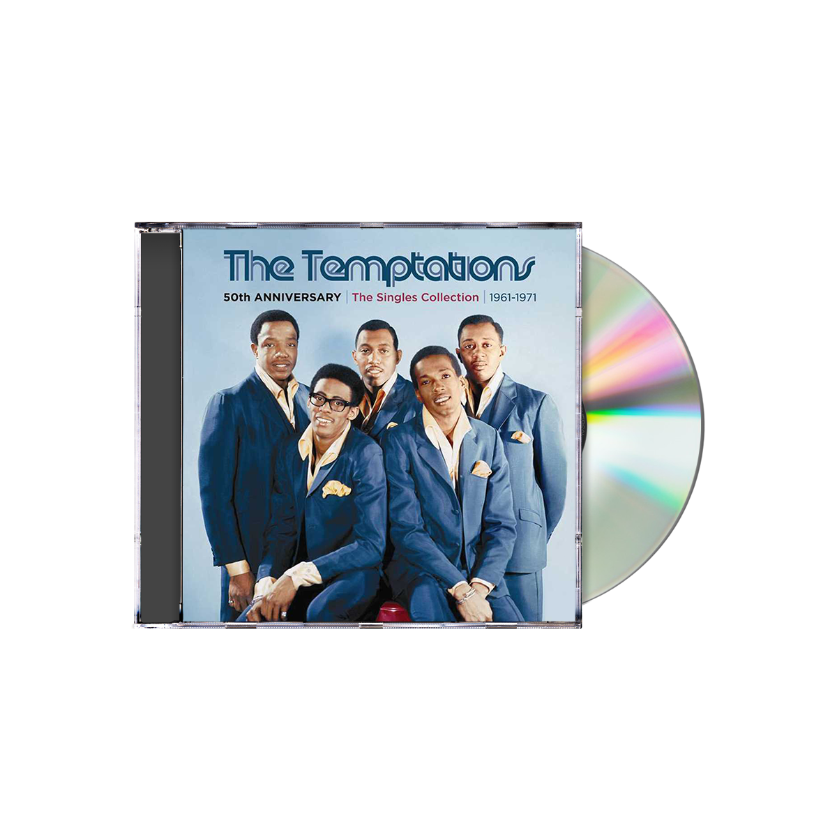 The Temptations 50th Anniversary: The Singles Collection 1961-1971 CD BOX SET