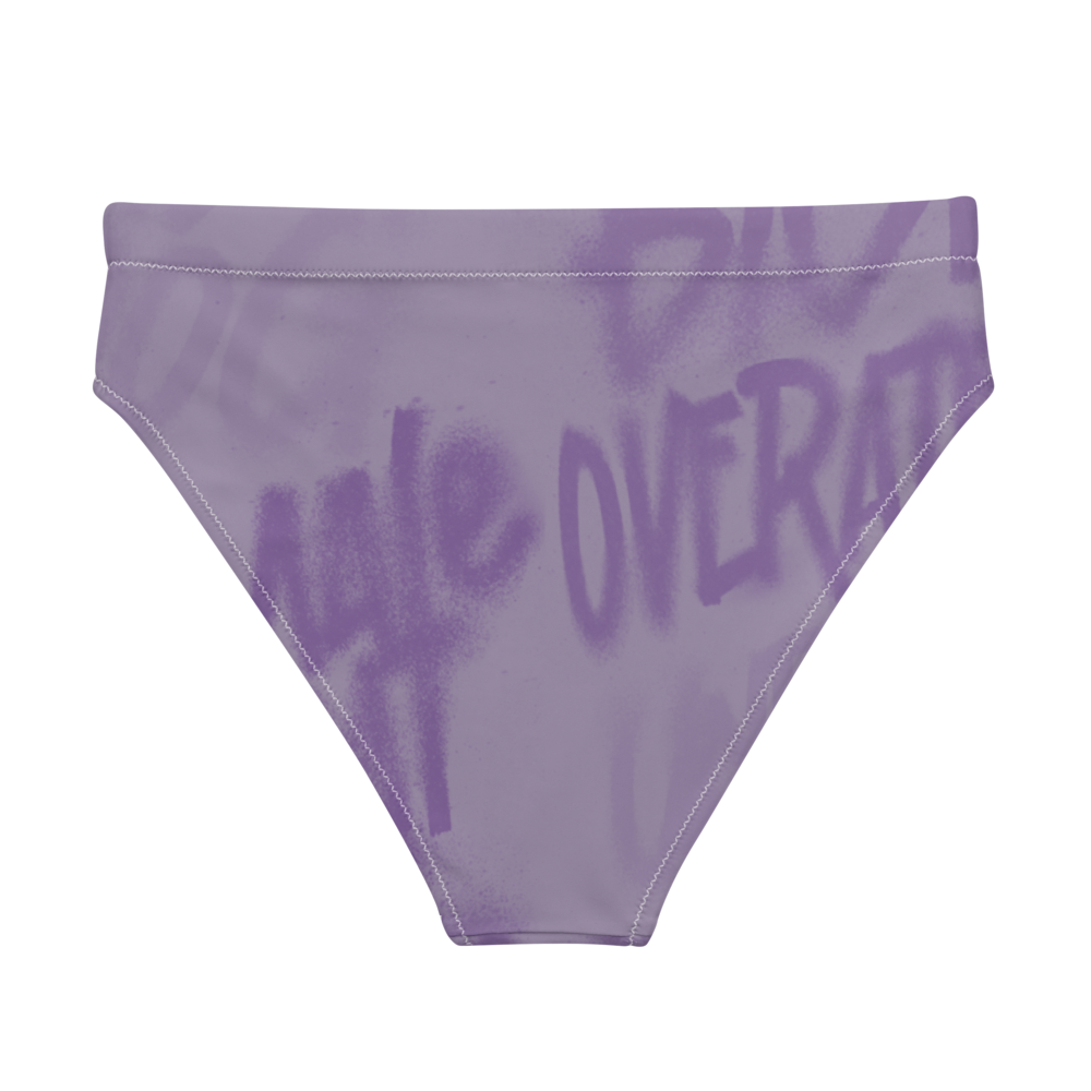 "No Pressure" Swimsuit Bottoms Back