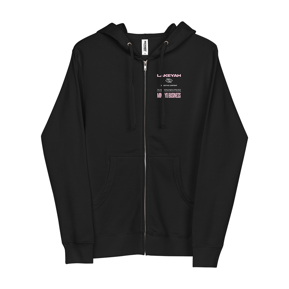 "Sensitive Content" Hoodie Front