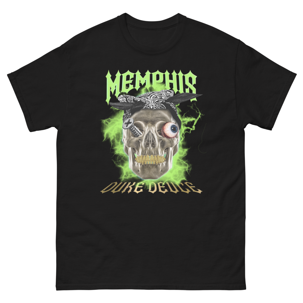 Black/Green 901 Day Tee Front
