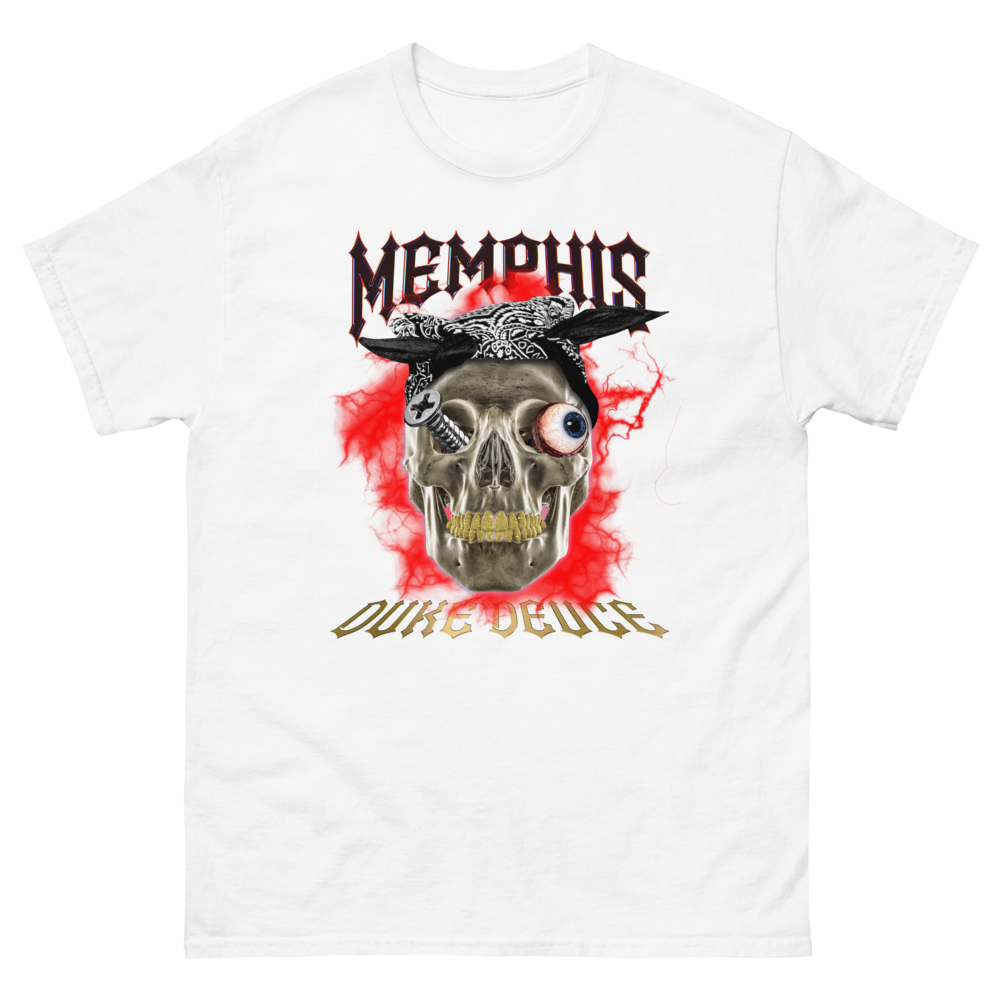 White/Red 901 Day Tee