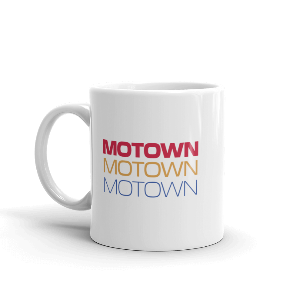 Classic White Motown Mug