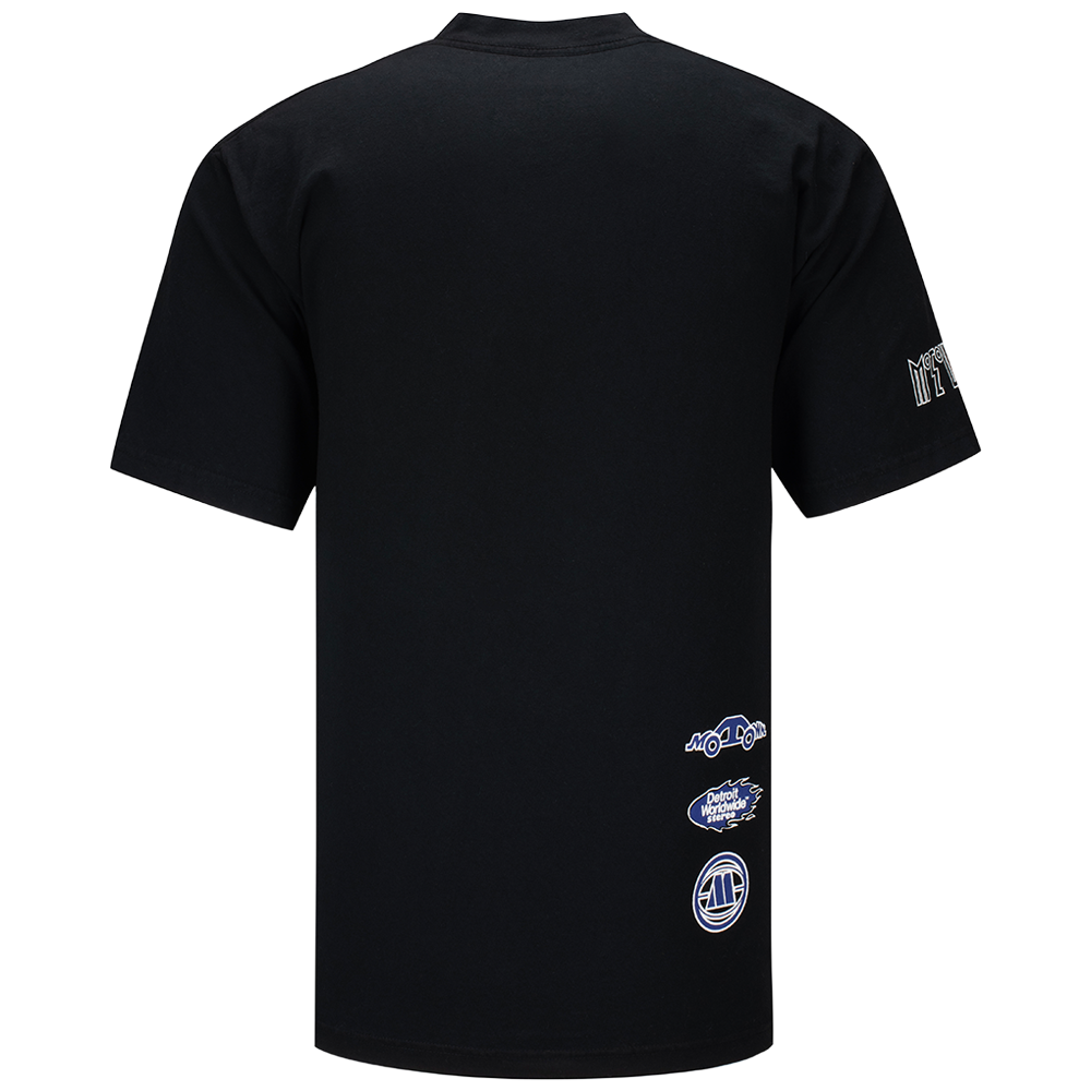 Pistons x Motown Detroit’s Way Black T-Shirt Back