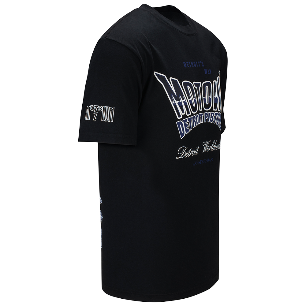 Pistons x Motown Detroit’s Way Black T-Shirt Side