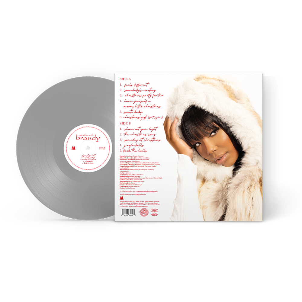 Christmas With Brandy - Spotify Exclusive Silver Vinyl 5