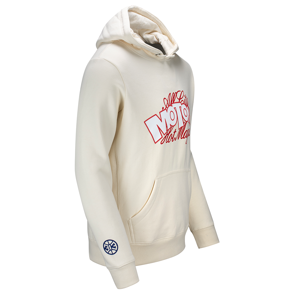 Pistons x Motown All City Hot Magic Cream Hoodie Side 
