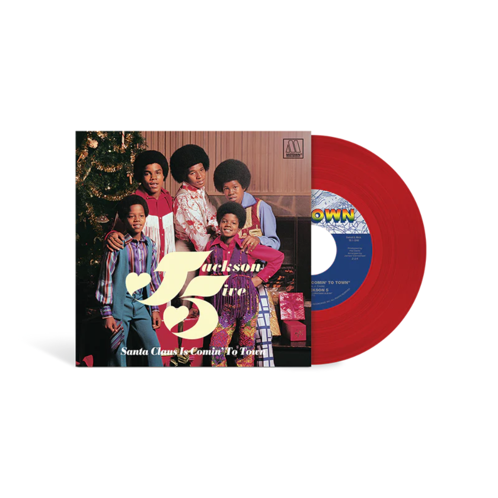 The Jackson 5 - Santa Claus Is Coming To Town (Apple Red) 7”