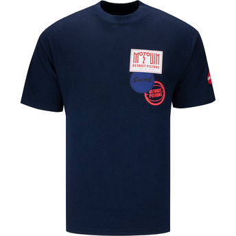 Pistons x Motown Sound Of The Youth Navy T-Shirt Front