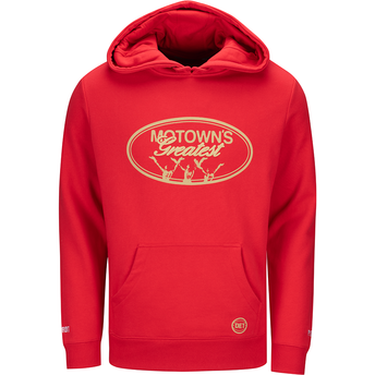 Pistons x Motown’s Greatest Red Hoodie Front