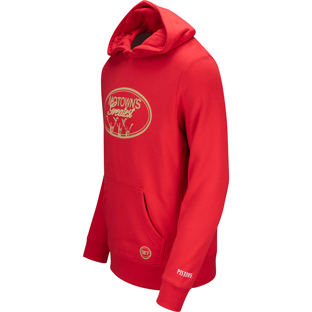 Pistons x Motown’s Greatest Red Hoodie Side 1
