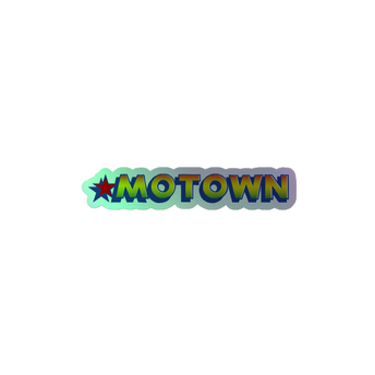 Motown Holographic Sticker