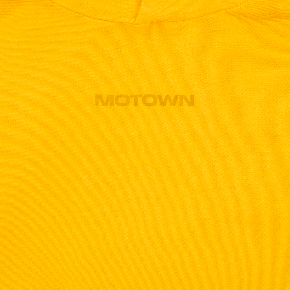 Yellow Motown Essentials Hoodie Logo