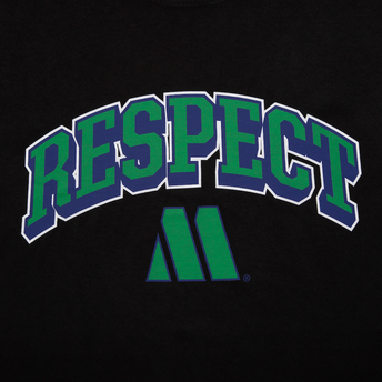 Black "Respect" Tee logo