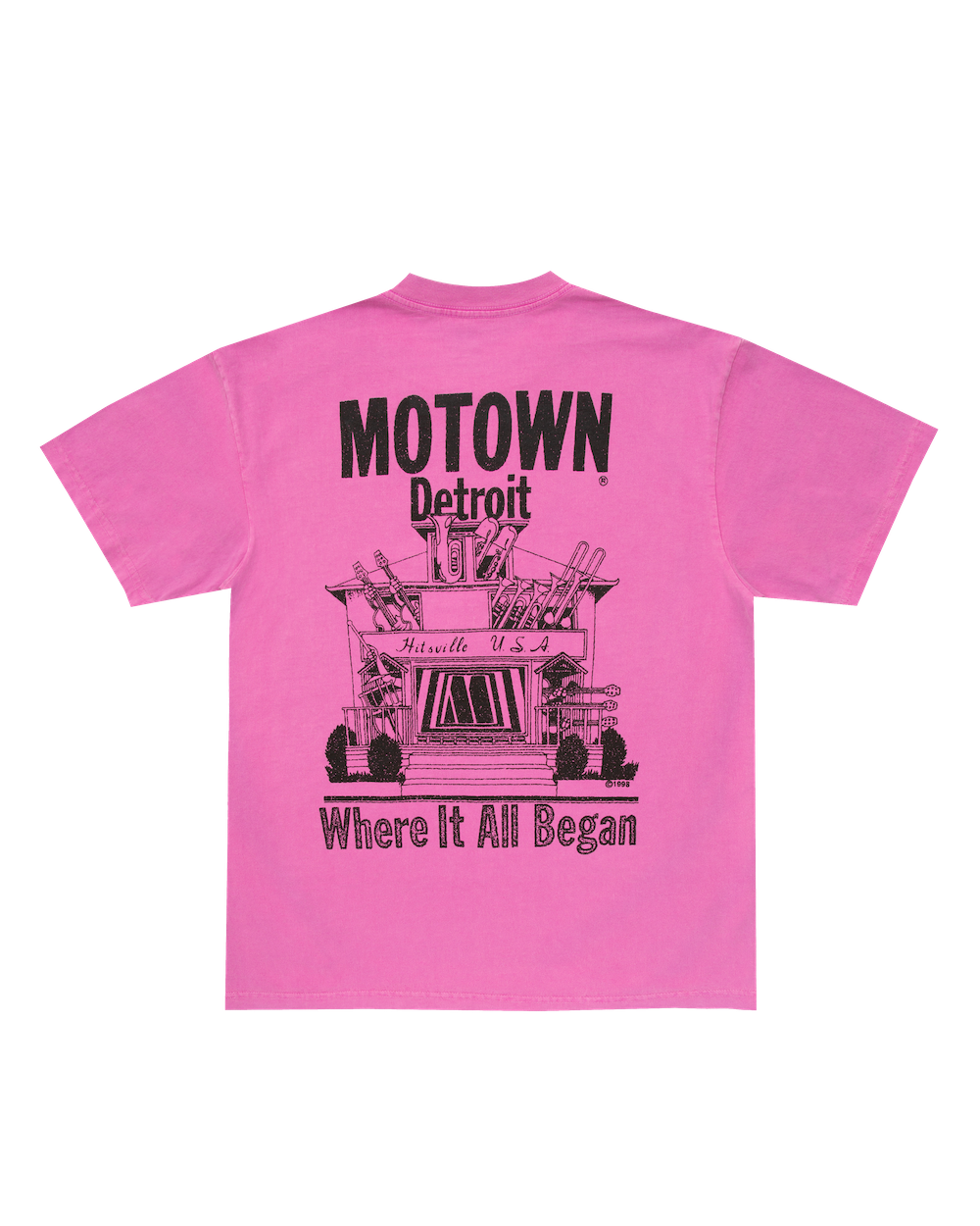 Pink "Where It All Began" Tee Back