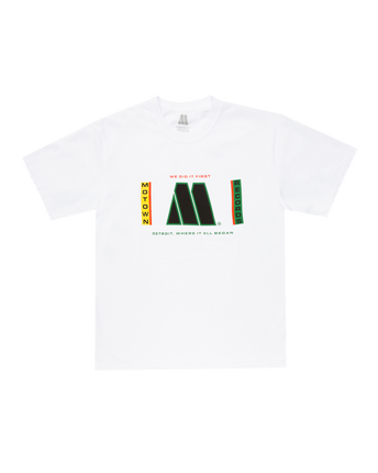 White "We Did It First" Tee