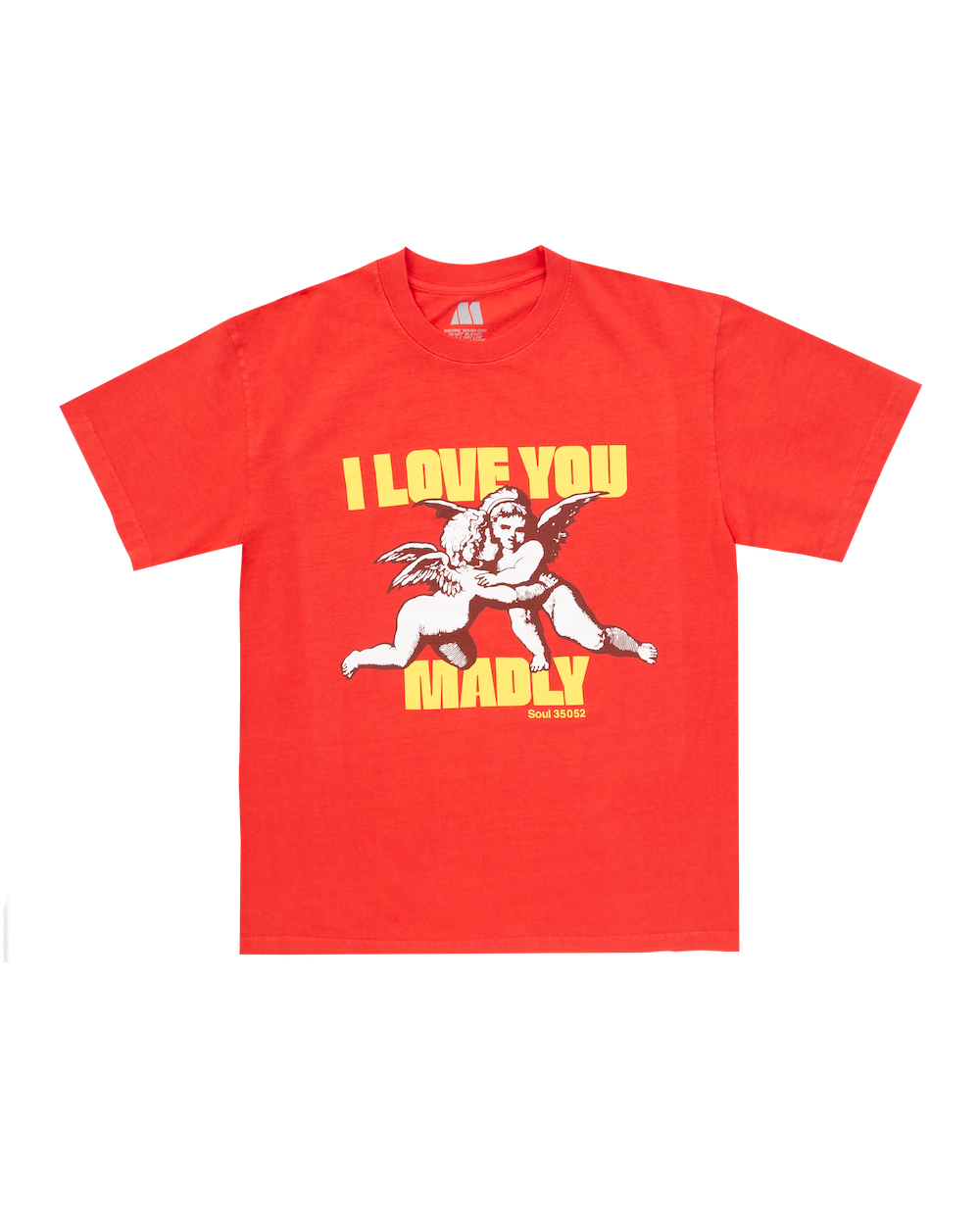 Red "Love You Madly" Tee
