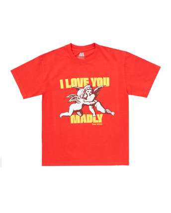 Red "Love You Madly" Tee