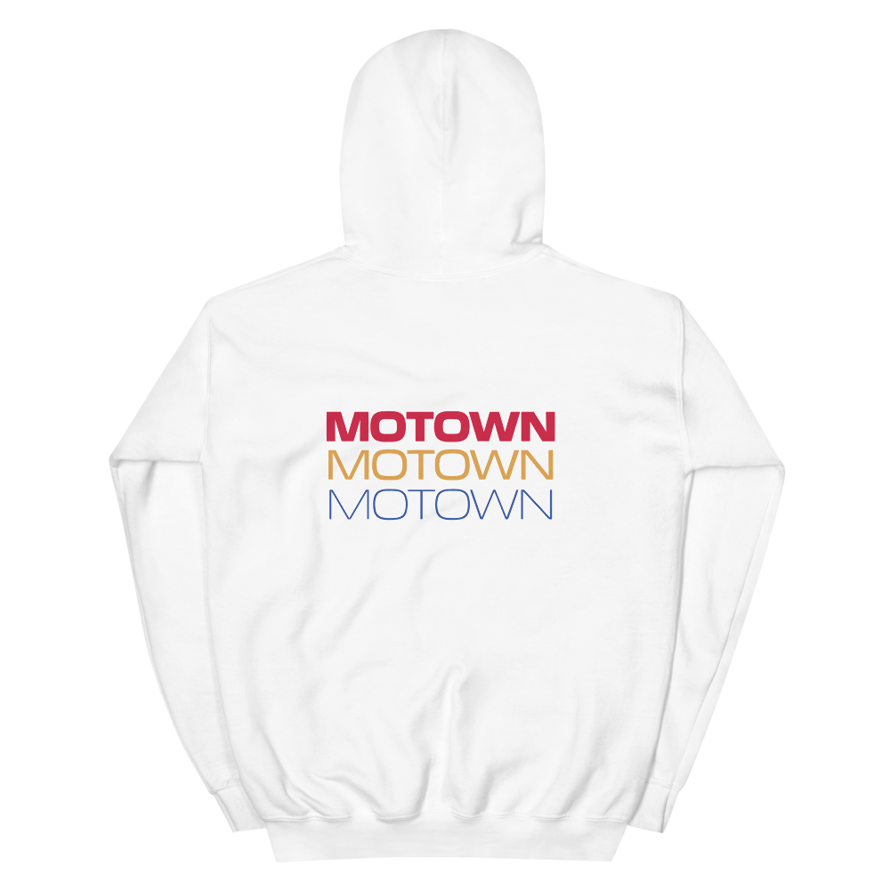 Classic White Motown Hoodie