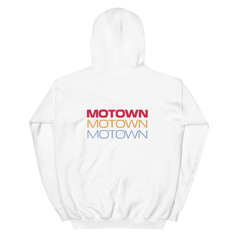 Classic White Motown Hoodie